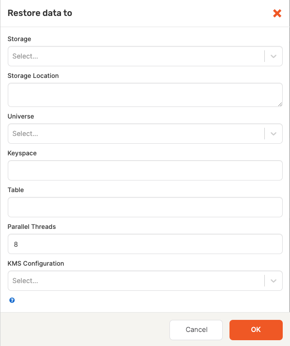 Restore backup - YSQL